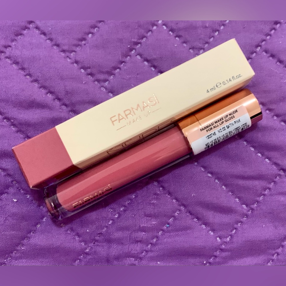 FARMASI Nudes For All Lip Gloss 02 Satin Pink NEW